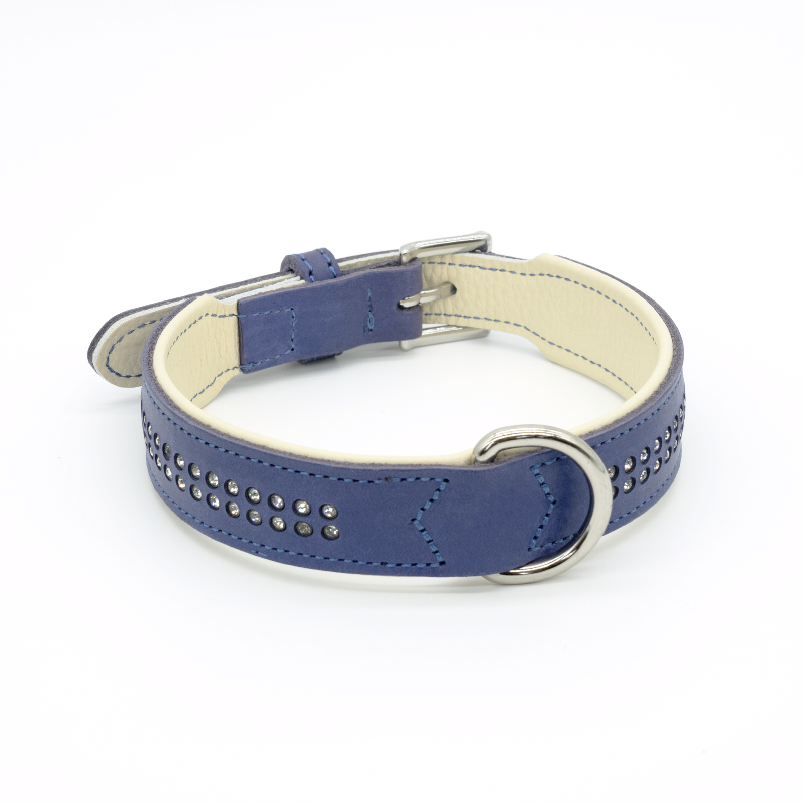 146 collar blue&white