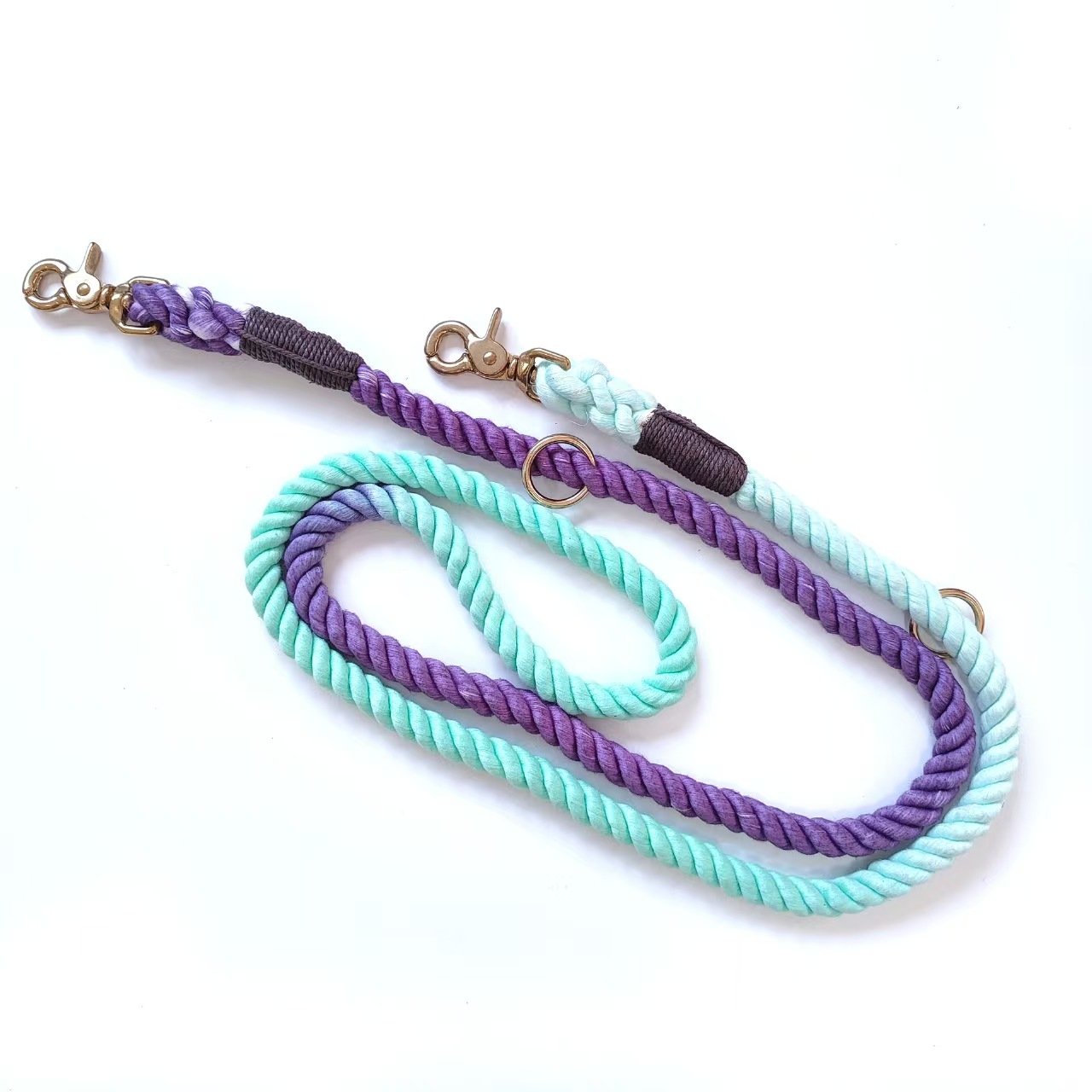 129 Double hook three-color gradient